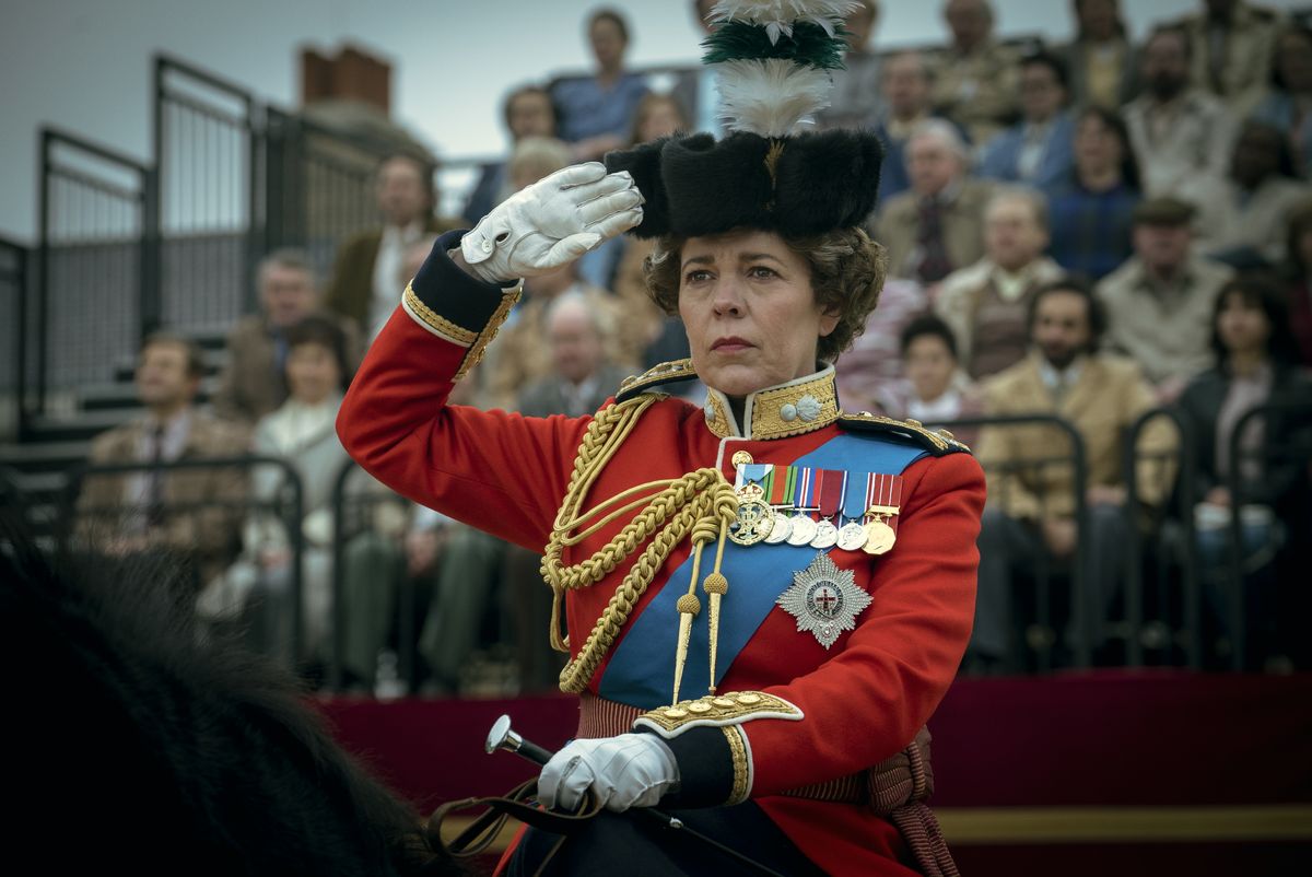 Olivia Coleman as Queen Elizabeth in Season 4 of The Crown.