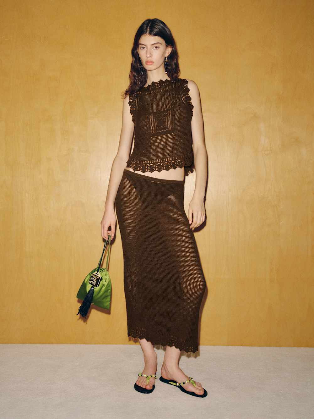 Montana Autumn Crochet Skirt