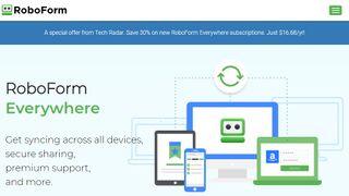 RoboForm website screenshot