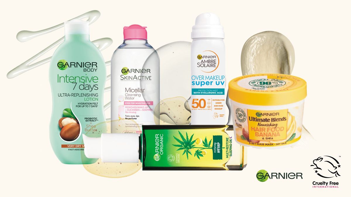 Garnier est désormais officiellement approuvé par Cruelty Free International 