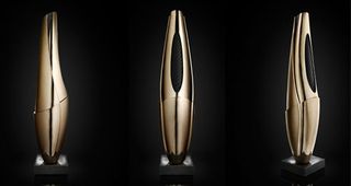 Shape Audio Organic Harmony speaker system in gold