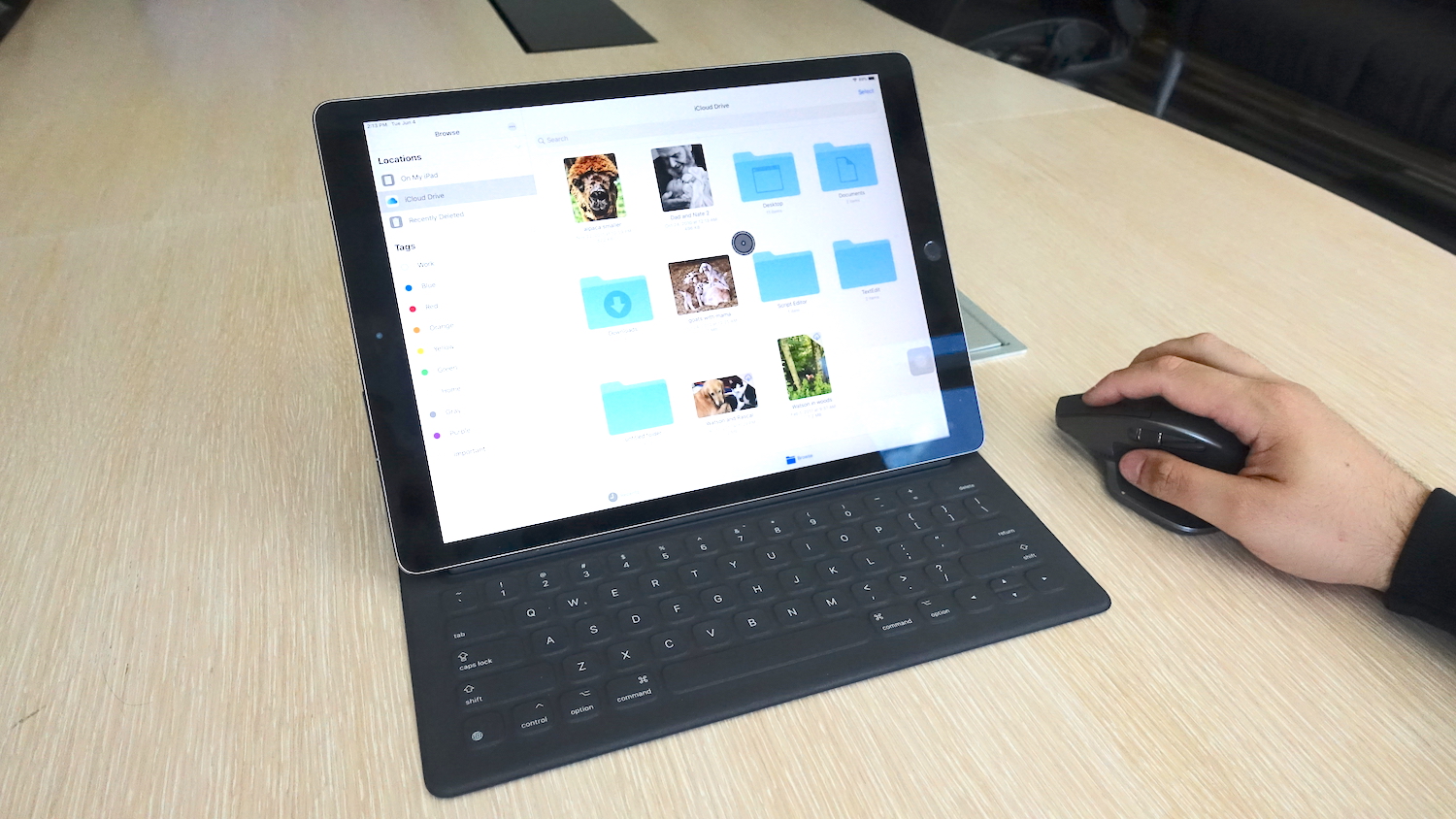 iPadOS:ää pystyy käyttämään myös Bluetooth-hiirellä?