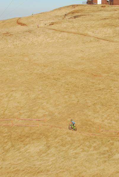 The course consisted of open barren hills.