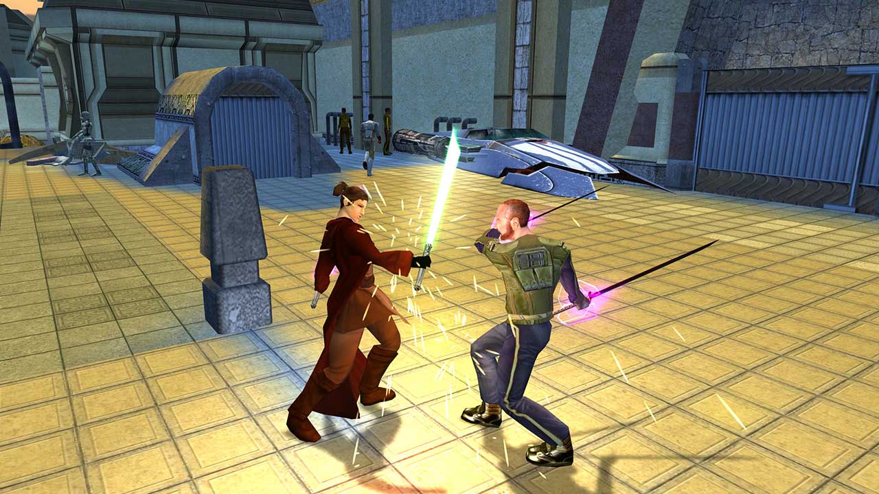 The best Star Wars game is KOTOR II