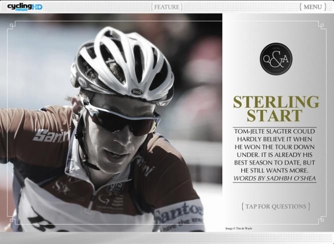 Tom Jelte Slagter speaks exclusively to Cyclingnews HD.