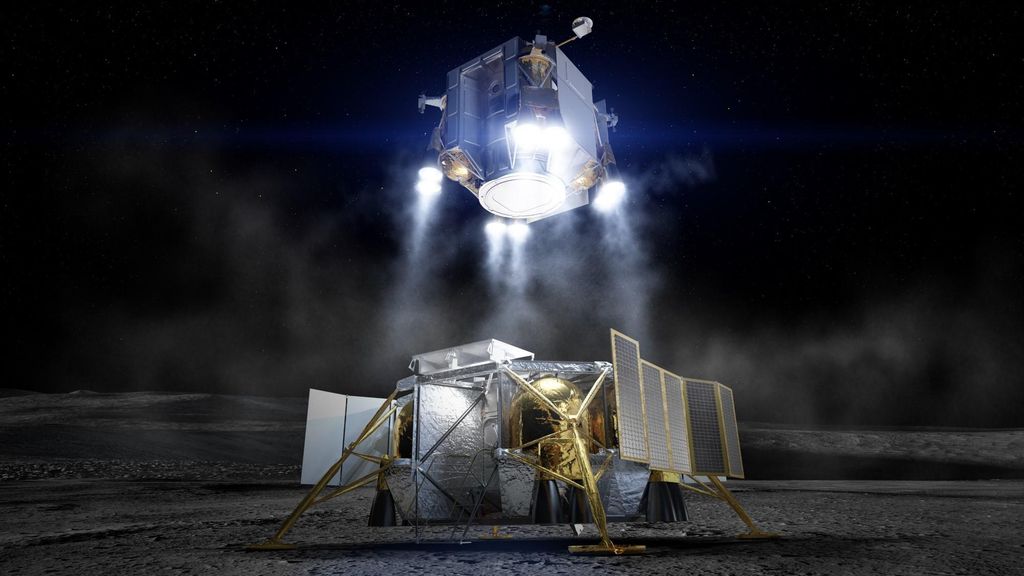 denies origin to nasa lunar lander