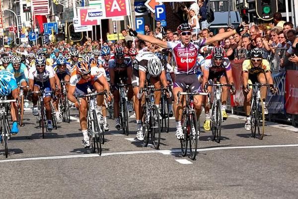 ris Boeckmans (Silence - Lotto) wins the 2009 Schaal Sels.
