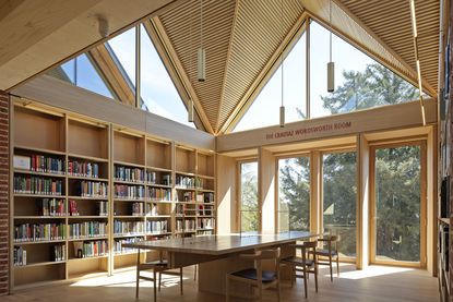 interior of The New Library, Magdalene College