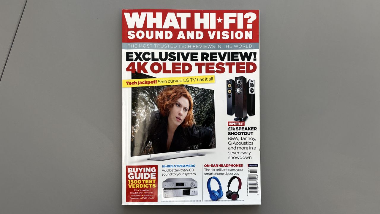 Cover of May 2015 issue of What Hi-Fi?