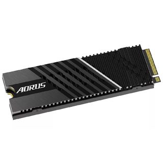Product shot of Gigabyte Aorus Gen4 7000S, one of the best SSDs for PS5