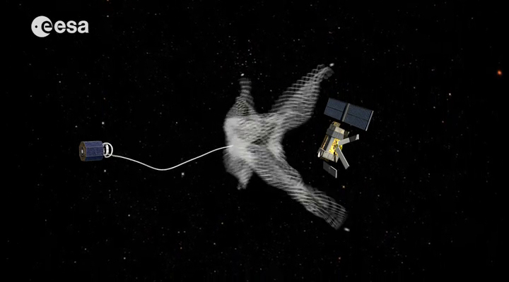 Catching Space Junk with a Net