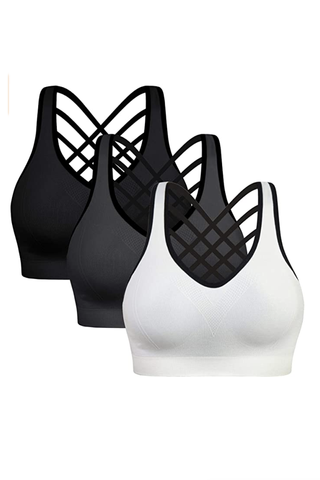 Padded Strappy Sports Bras for Women