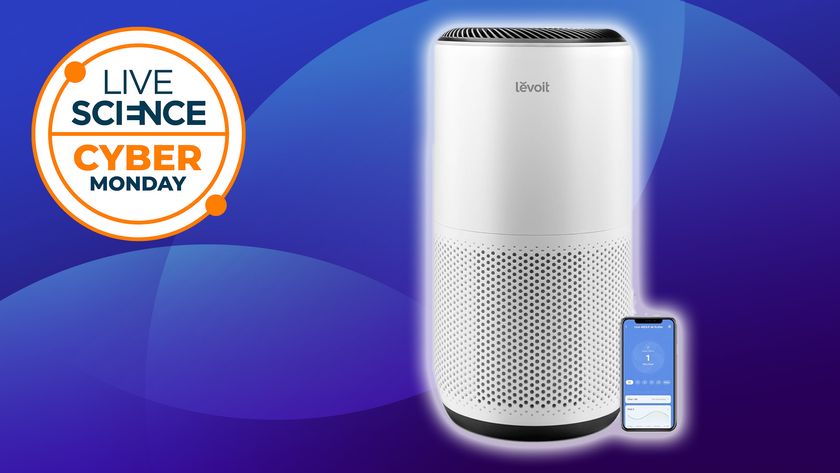Levoit 400S on a blue background