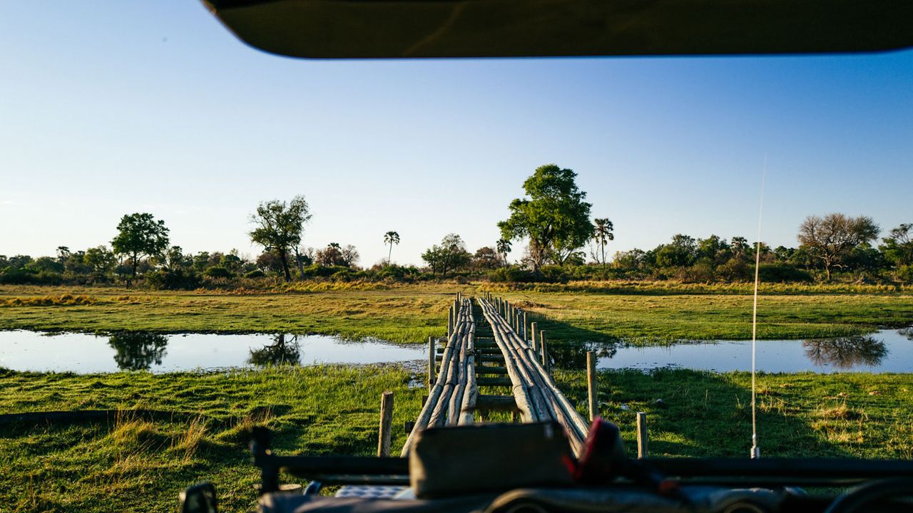 Okavango Delta bridge