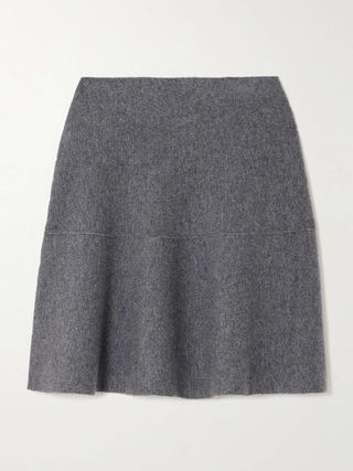 Noah Cashmere Mini Skirt