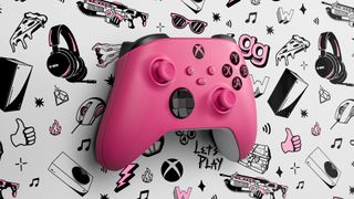 Xbox Deep Pink wireless controller
