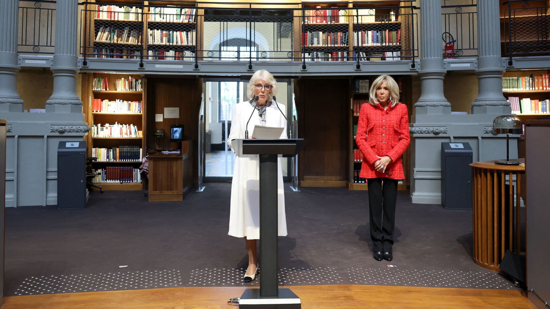 Brigitte Macron et la reine Camilla