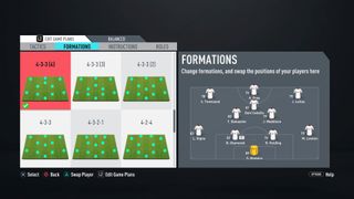 FIFA 20 formation