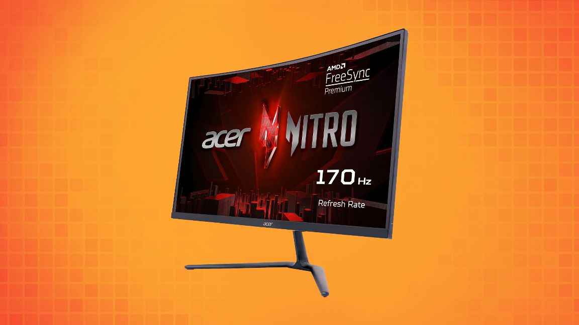 Drops Nitro Walmart at 27-Inch | Tom\'s Hardware WQHD Monitor to $145 Curved Acer