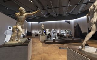 V&A Fashioning Masculinities gallery view