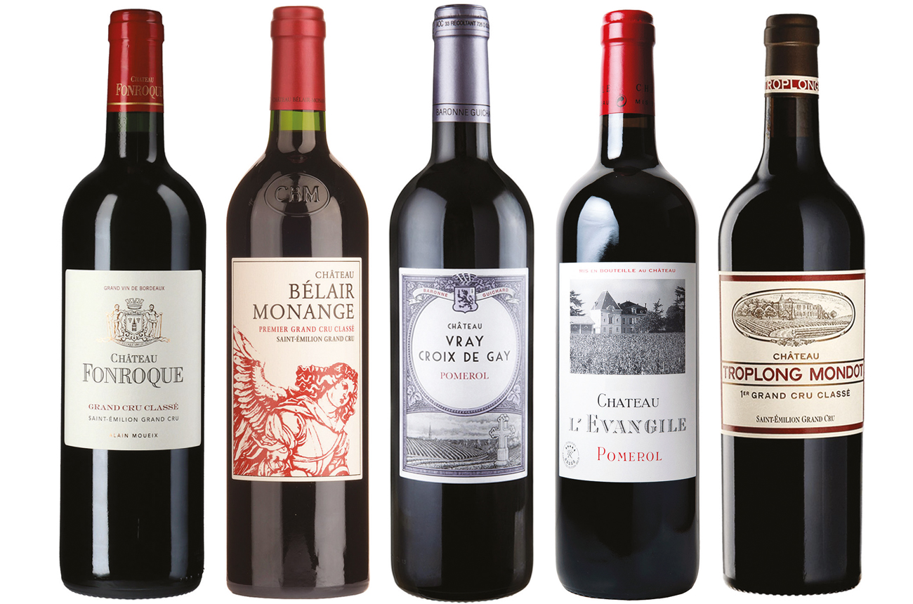 Bordeaux bottles