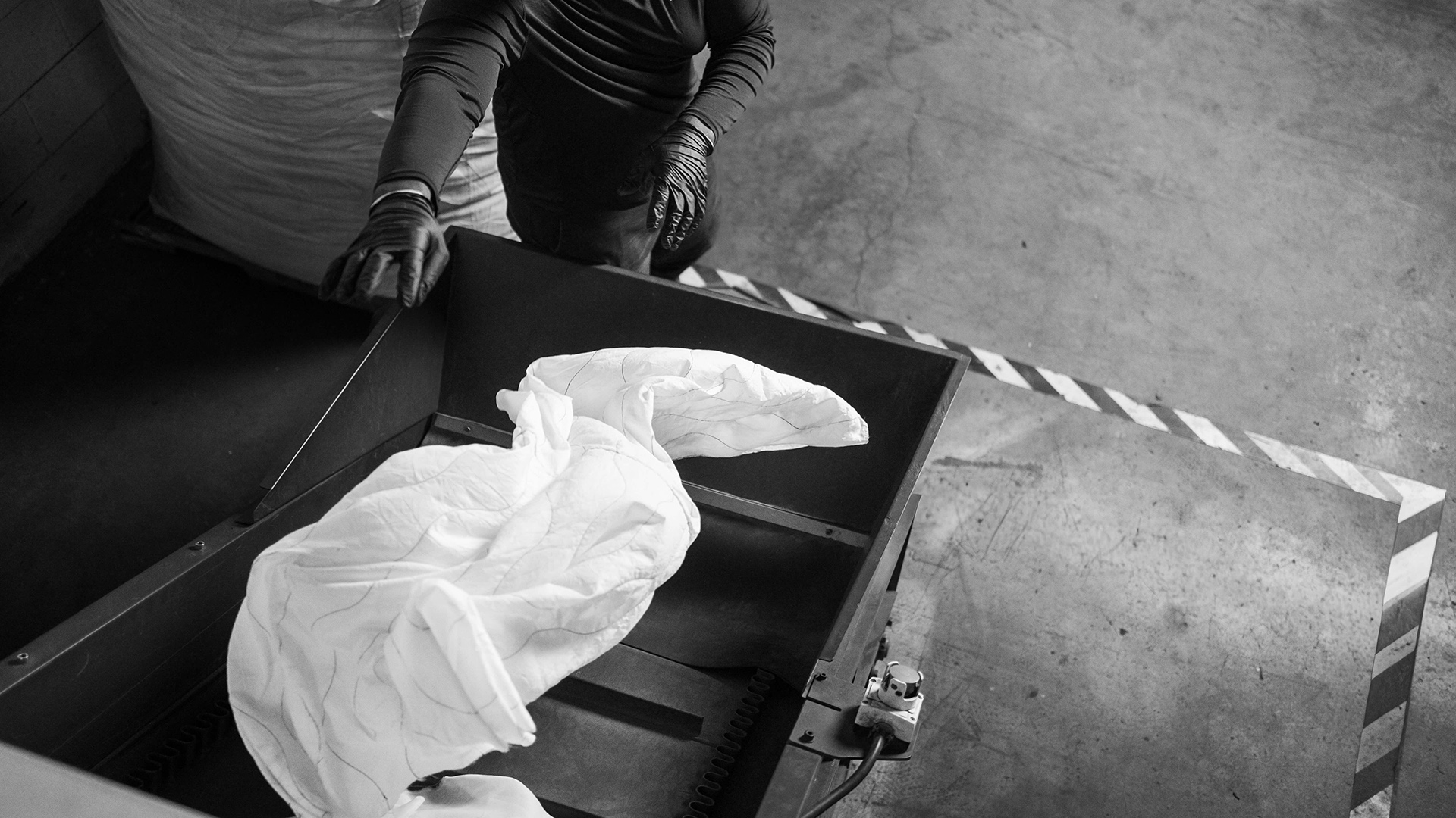 Peak Performance Helium Loop Anorak in the making