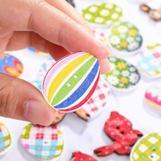 Amazon Easter wooden buttons
