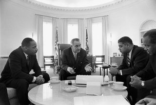 LBJ, MLK, there's all kind of acronyms here!