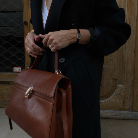 Photos of the new Gucci Boston Bag and Savette's soft bag.