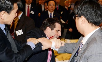 U.S. Ambassador Mark Lippert was attacked in Seoul on Thursday