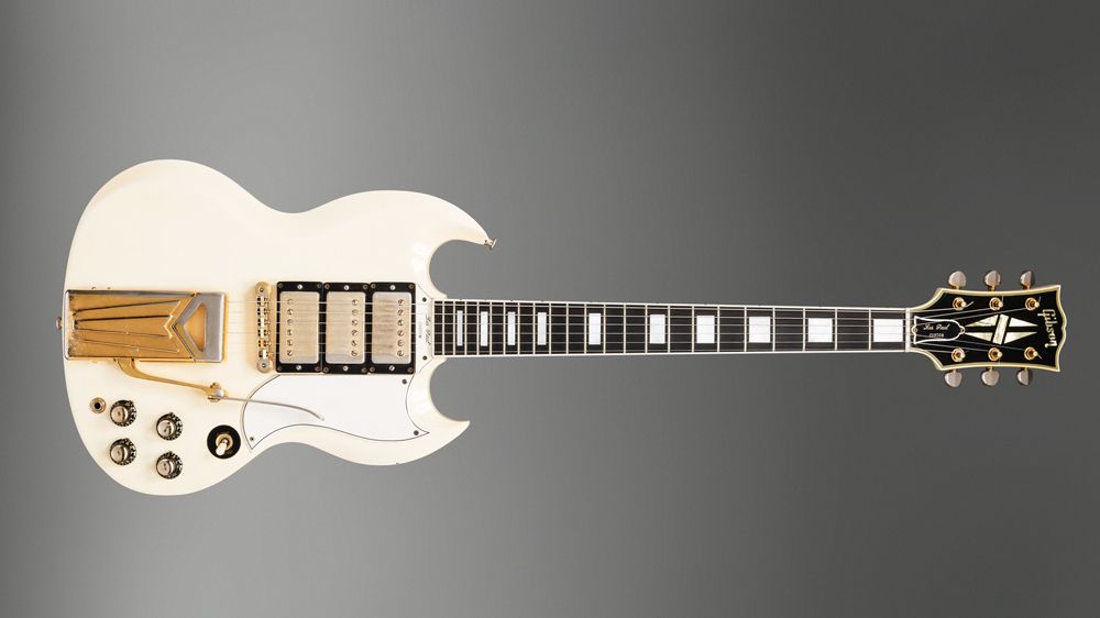 White Gibson SG 1961