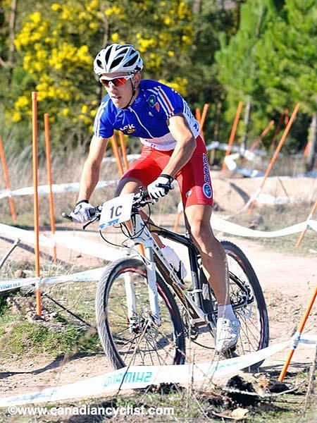 Hugo Drechou moved France into the number one spot on lap three.