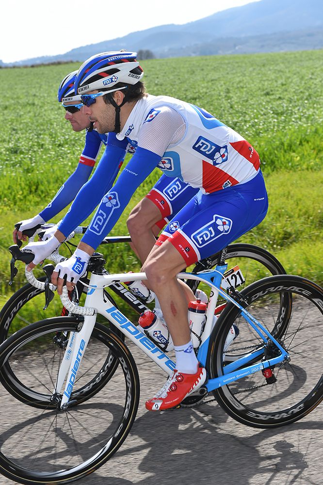 Thibaut Pinot in the bunch