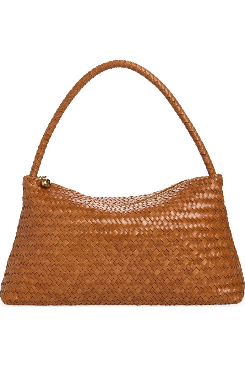 The Signature Woven Collection Leather Shoulder Bag
