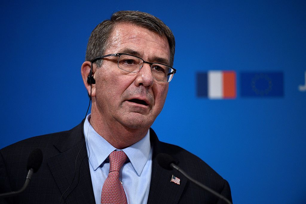 US Secretary of Defense Ashton Carter.