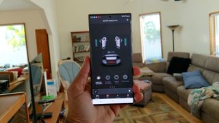 The Edifier Connect app on a smartphone
