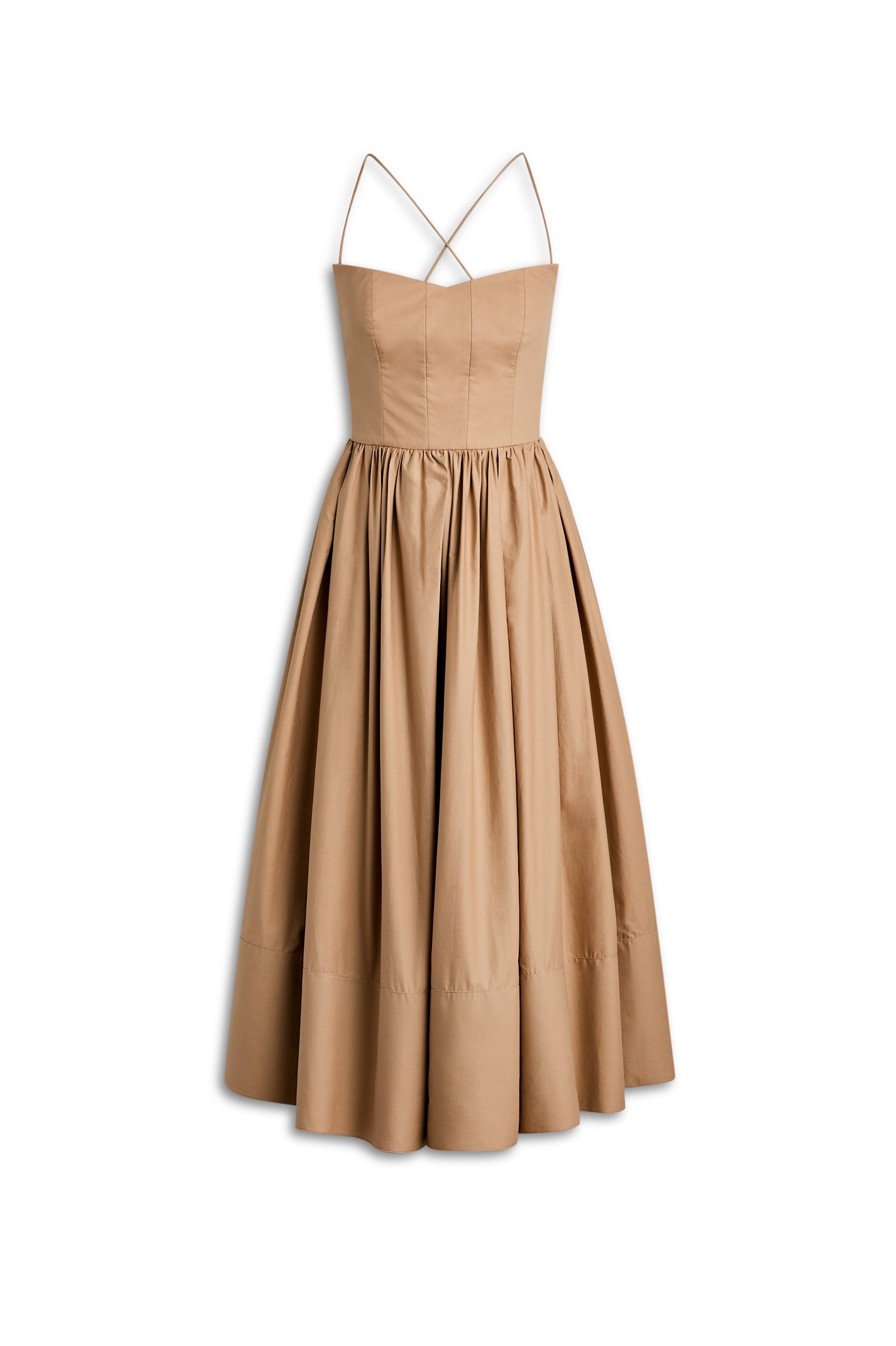 Parachute Ballerina Dress - Camel