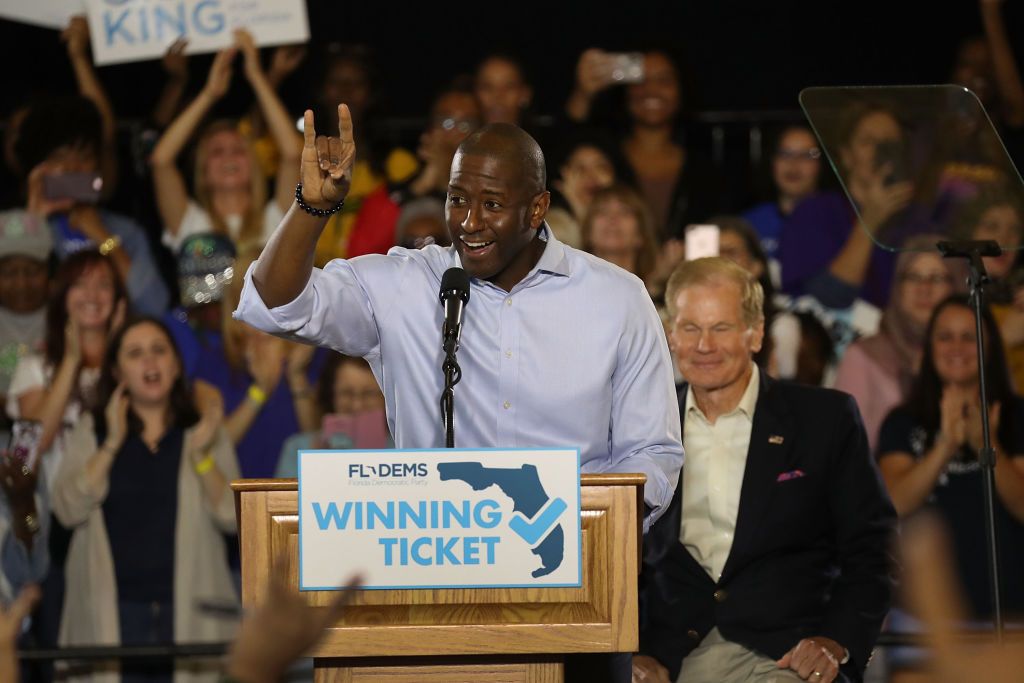 Florida gubernatorial candidate Andrew Gillum