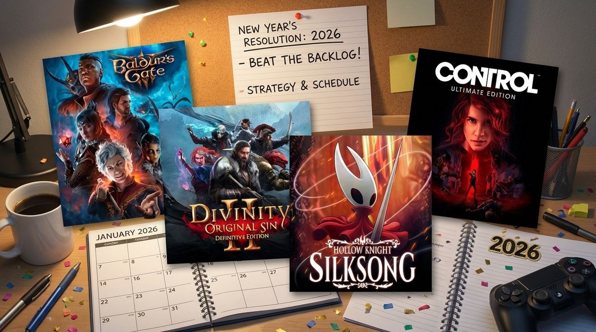 My New Year’s resolution: stop buying games and play the ones I own