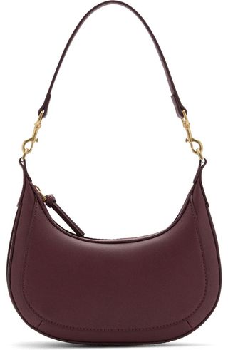 Faux Leather Shoulder Bag