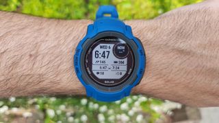 The Garmin Instinct 2 Solar