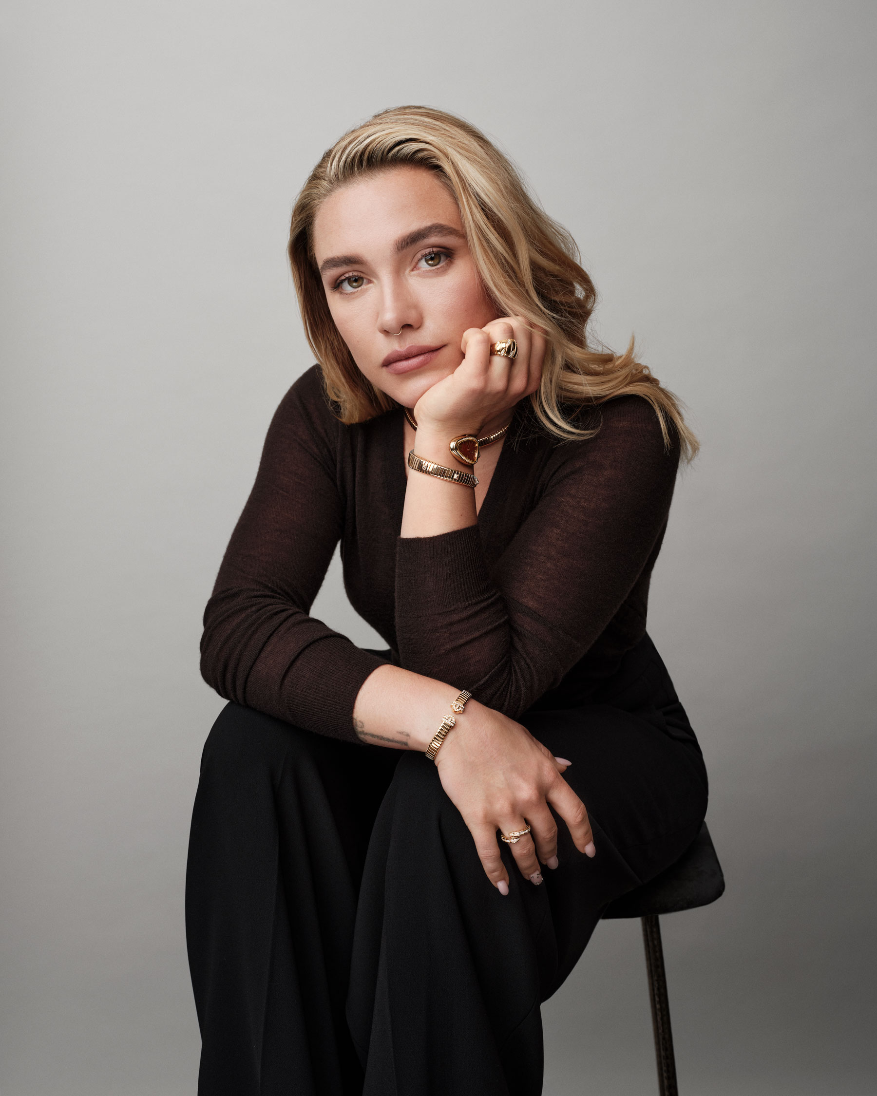 Florence Pugh is a new Bulgari ambassador.