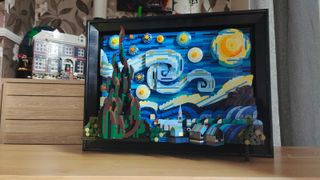 Vincent van Gogh - The Starry Night 21333 - recreation of Van Gogh's famous Starry Night painting made out of Lego bricks.