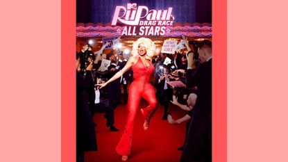 Key art for RuPaul's Drag Race All Stars 8, streaming on Paramount+