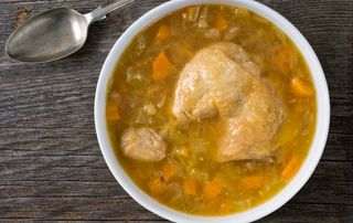 chunky soups, Canja de Galinha