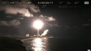 A Japanese H3 rocket launches the Michibiki 7 navigation satellite from Tanegashima Space Center on Aug. 10, 2026.