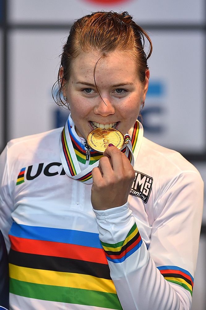 Thalita De Jong (Netherlands) wins the world title