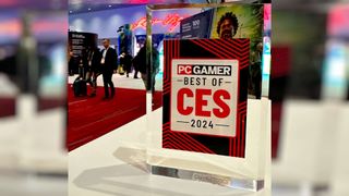PC Gamer Best of CES award