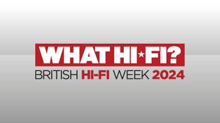 What Hi-Fi? British Hi-Fi Week 2024 logo on blank background