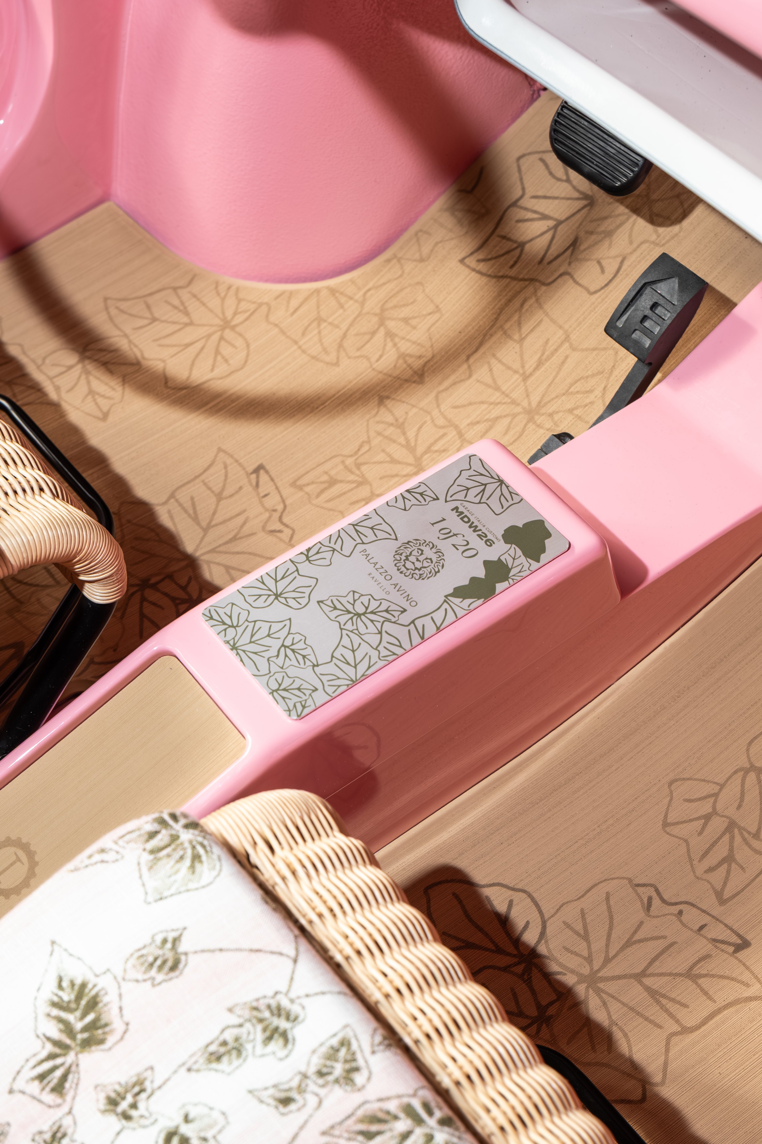 Details of the 500 Spiaggina editions by Garage Italia Customs